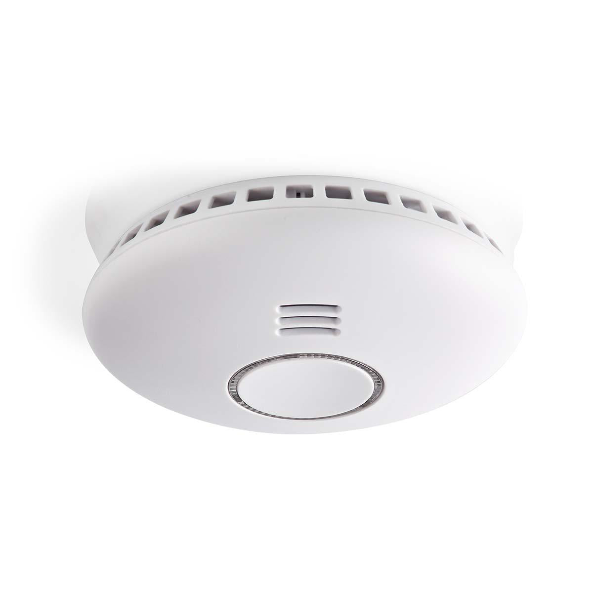 Smart Smoke Detector with Wi-Fi Connectivity - Wireless Home Safety Alarm for Fire Prevention & Remote Monitoring