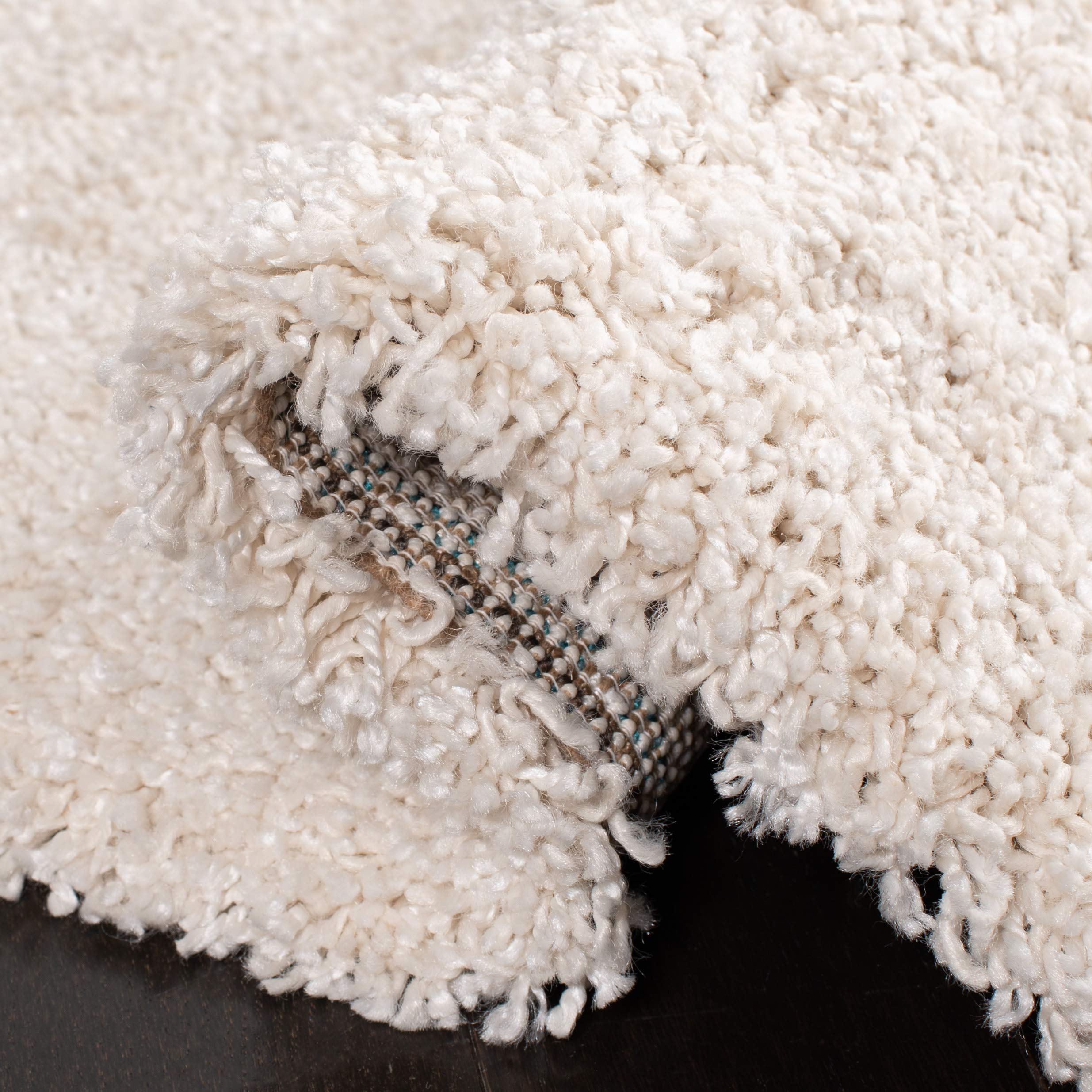 SAFAVIEH Evolution Shag Collection Round Area Rug - 6'7