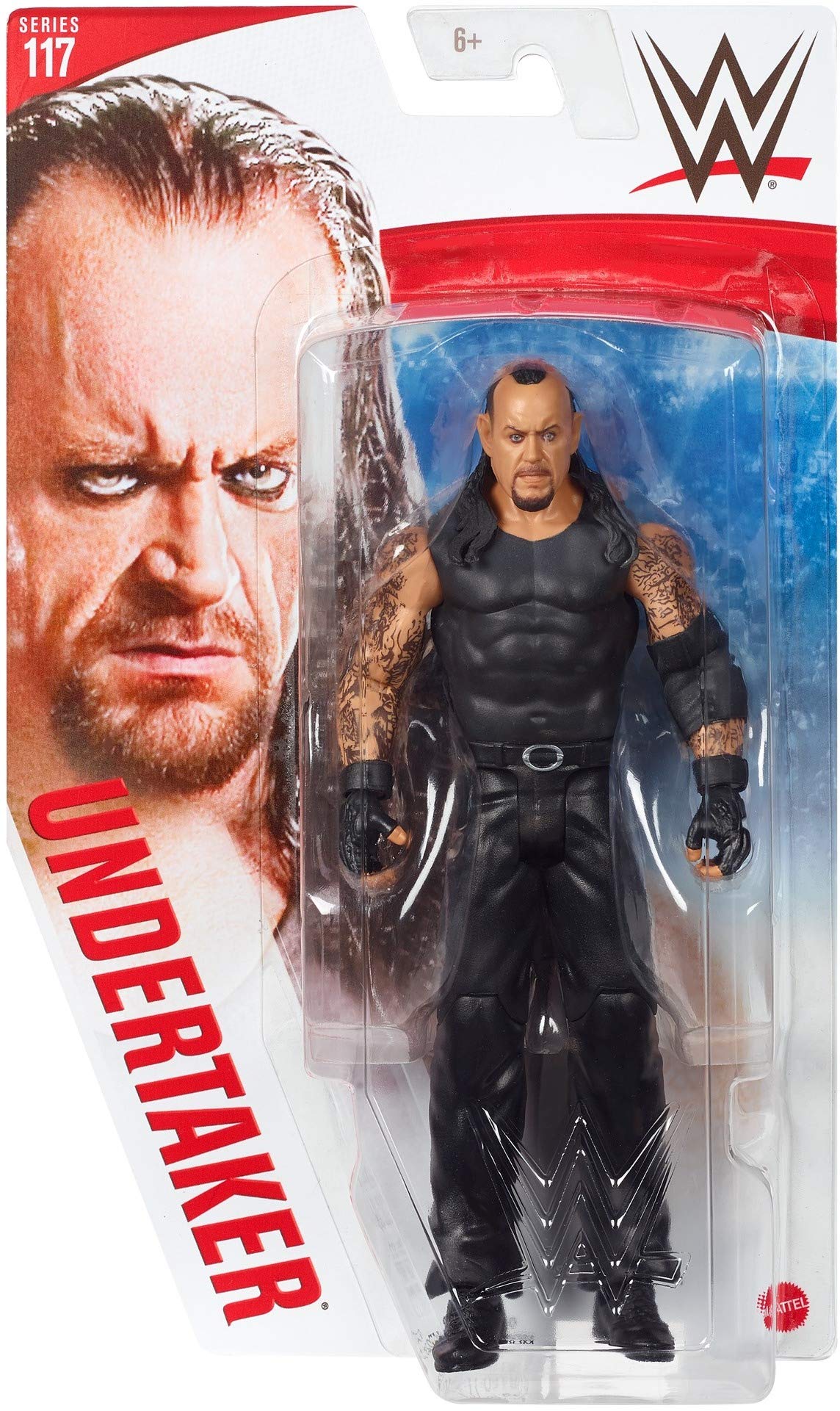 WWE Undertaker Action Figure - Posable 6-Inch Collectible Wrestling Toy for Kids & Adults (Ages 6+) - Perfect for Play, Display & WWE Fan Collections
