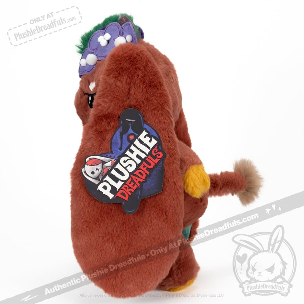 Plushie Dreadfuls Taurus Rabbit Stuffed Animal - Soft Zodiac Plush Toy for Taurus Birthday Gifts, Cute Collectible for Kids & Adults, Perfect for Home Decor, Bedroom Cuddling, and Astrology Lovers