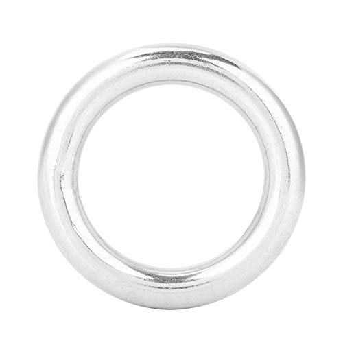 304 Stainless Steel Welded O-Ring - 1250mm Marine Grade Polished Round Ring for Boats, Ships & Marine Applications | Saltwater Resistant Hardware for Docking, Rigging & Nautical Projects