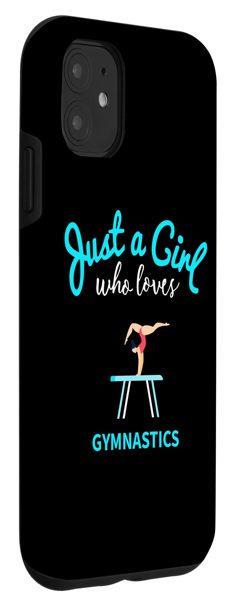 iPhone 11 Case for Girls - Shockproof Gymnastics Phone Cover with Anti-Slip Grip - Perfect for Dance, Cheerleading & Sports Practice