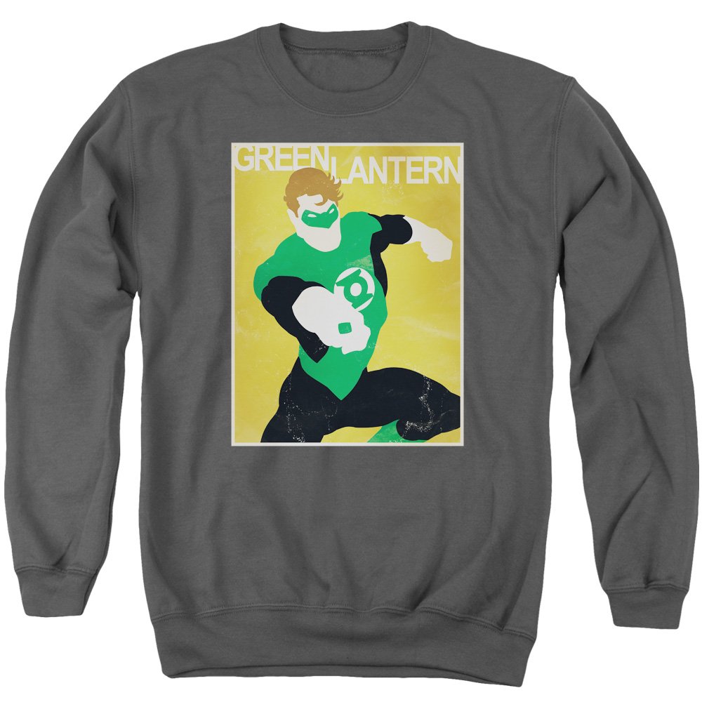 DC Simple GL Graphic Crewneck Sweatshirt for Men & Women | Unisex Casual Pullover | Streetwear Fashion for Everyday Wear & Outfits