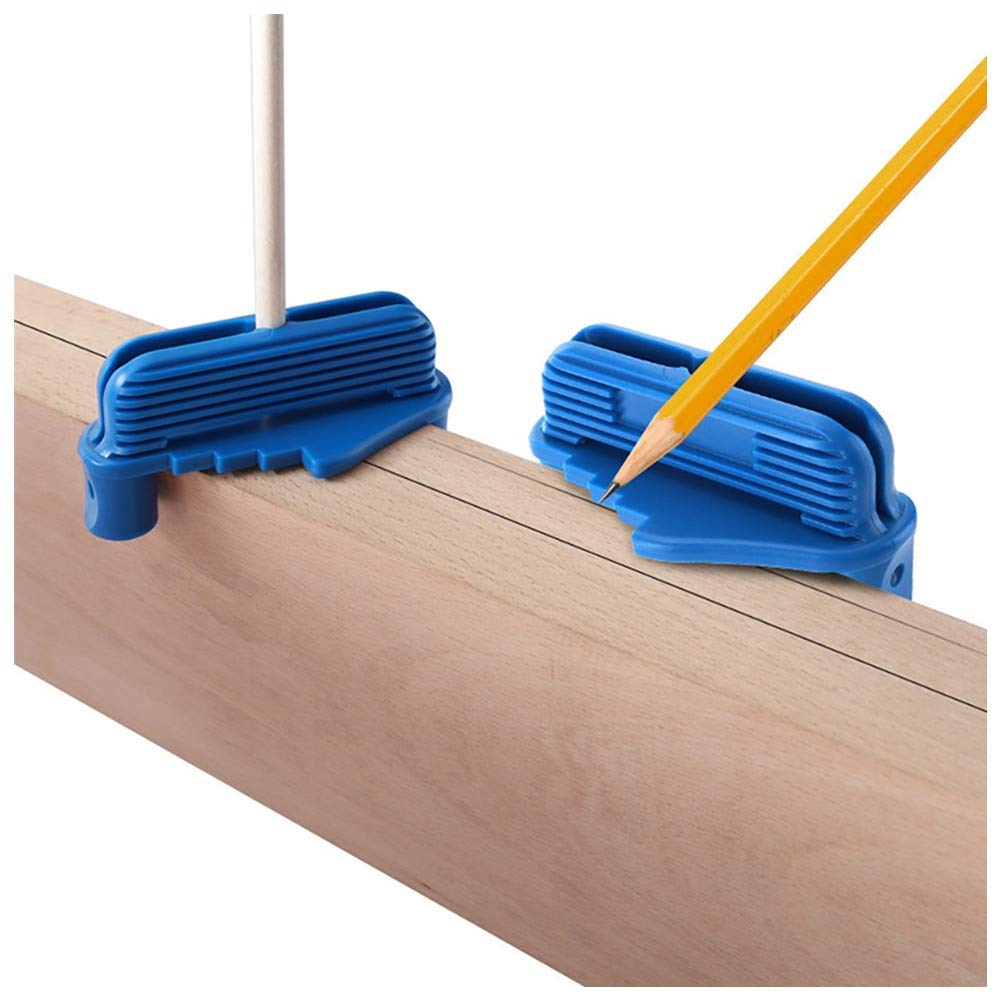 XBYEE Offset Center Woodworking Marking Tool - Precision Center Finder & Scriber Gauge for Woodworking Projects - Perfect for Cabinet Making, Furniture Building, and DIY Wood Crafts