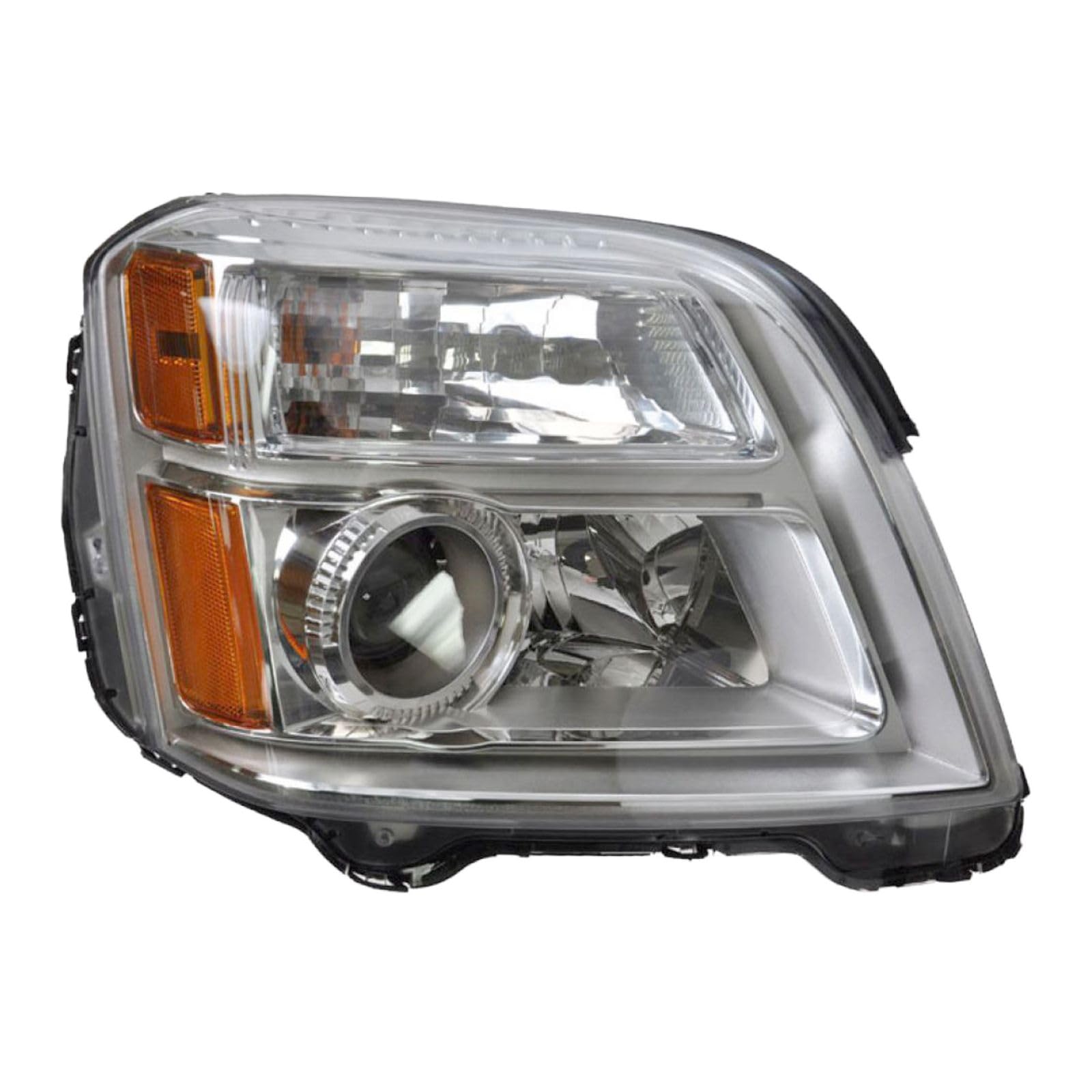 GMC Terrain Headlight Assembly Set - Driver & Passenger Side Compatible with 2010-2015 Models (GM2502350, GM2503350) - Replacement for Foggy or Broken Headlights - Perfect for Night Driving and Off-Road Adventures