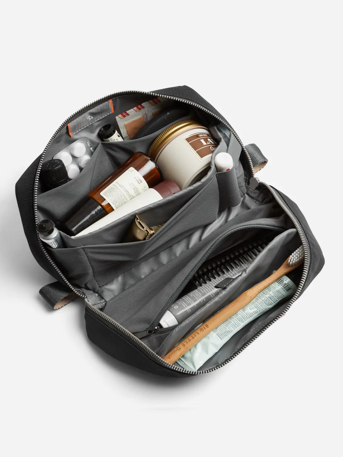 Premium Travel Toiletry Kit for Men & Women - Waterproof Hanging Cosmetic Bag with Essential Toiletries - Perfect for Airplane, Camping, Gym & Business Trips