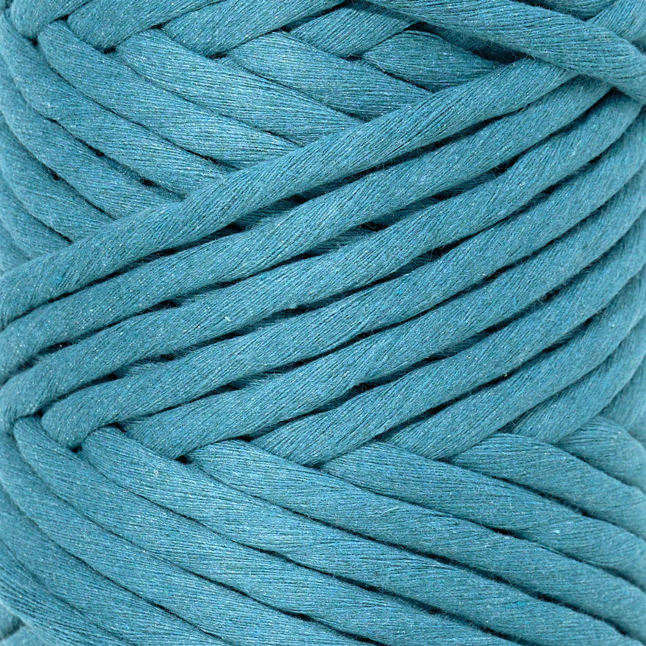 JUMBO SOFT COTTON CORD - 8MM Zero Waste Eco-Friendly Craft Rope - Single Strand Sample for Macrame, DIY Projects & Sustainable Home Decor