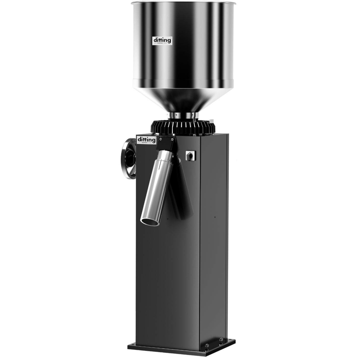 Ditting KF1800 Industrial Coffee Grinder - Commercial Grade Espresso & Coffee Bean Grinder for Cafes, Restaurants & Coffee Shops - Heavy Duty Stainless Steel Burr Grinder with High Precision Grinding