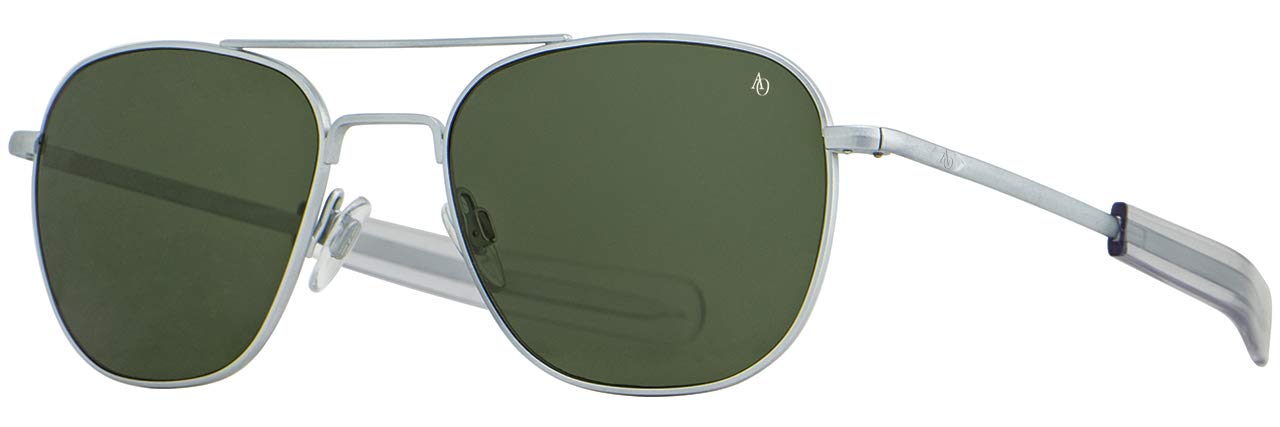 AO Original Pilot Sunglasses - SkyMaster Polarized Glass Lenses for Men & Women - Classic Aviator Style for Driving, Flying & Outdoor Activities