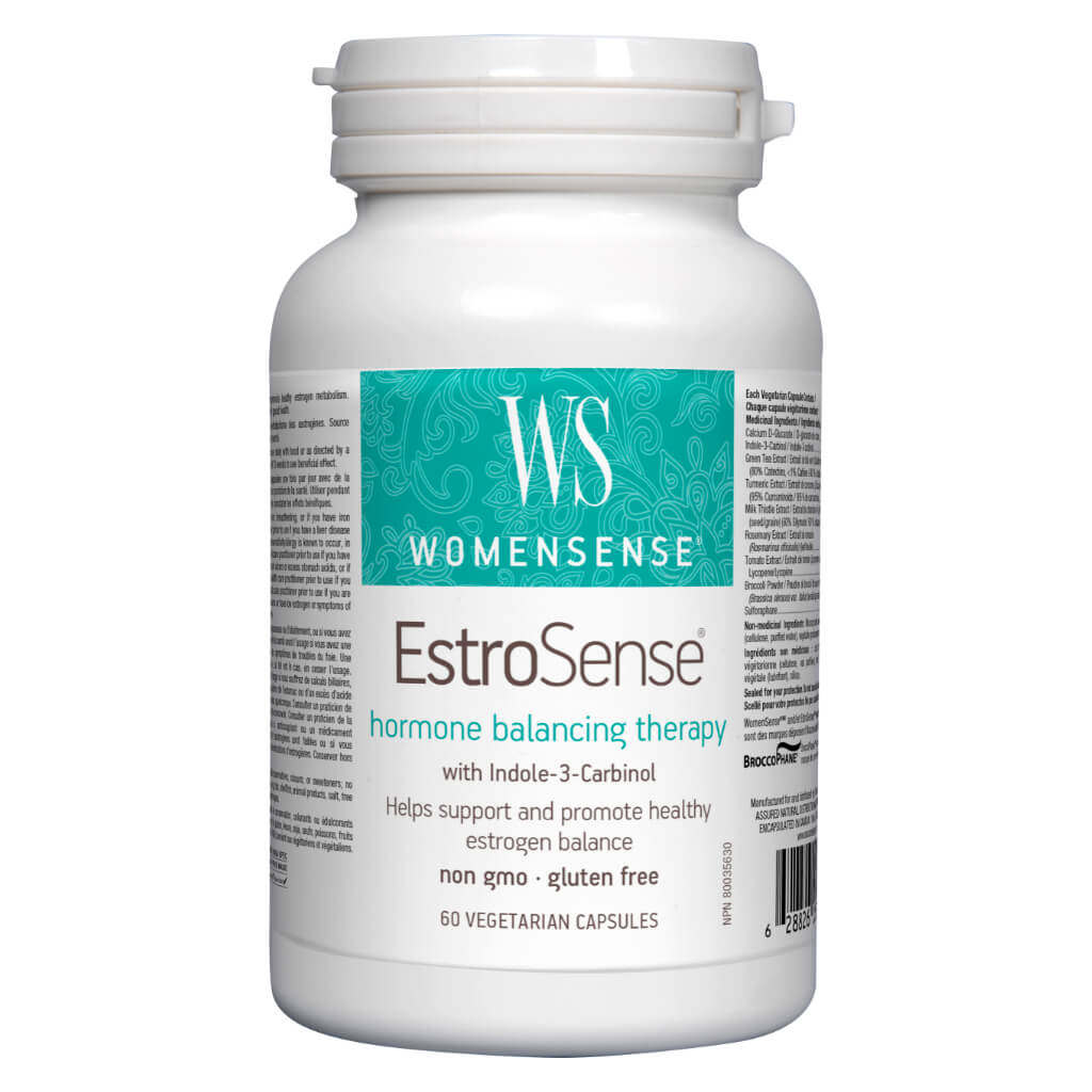 EstroSense - Natural Menopause Relief & Hormone Balance Supplement for Women | Supports Hot Flashes, Mood Swings & Sleep | Vegan, Non-GMO, Doctor Recommended | Perfect for Daily Wellness & Menopause Support