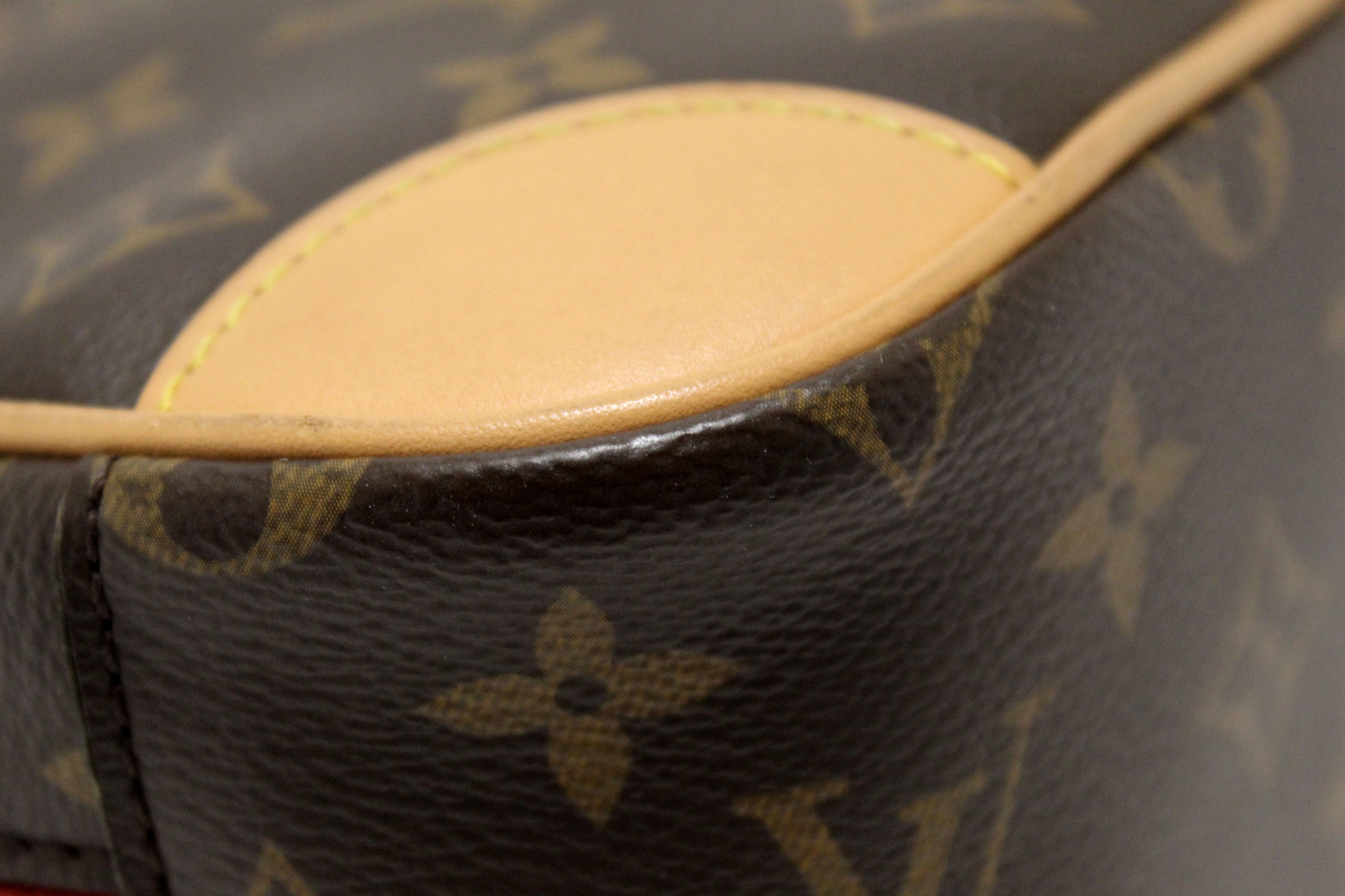Authentic Louis Vuitton Classic Monogram Deauville Mini Handbag - Luxury Crossbody Purse for Women, Perfect for Travel, Date Night & Everyday Use