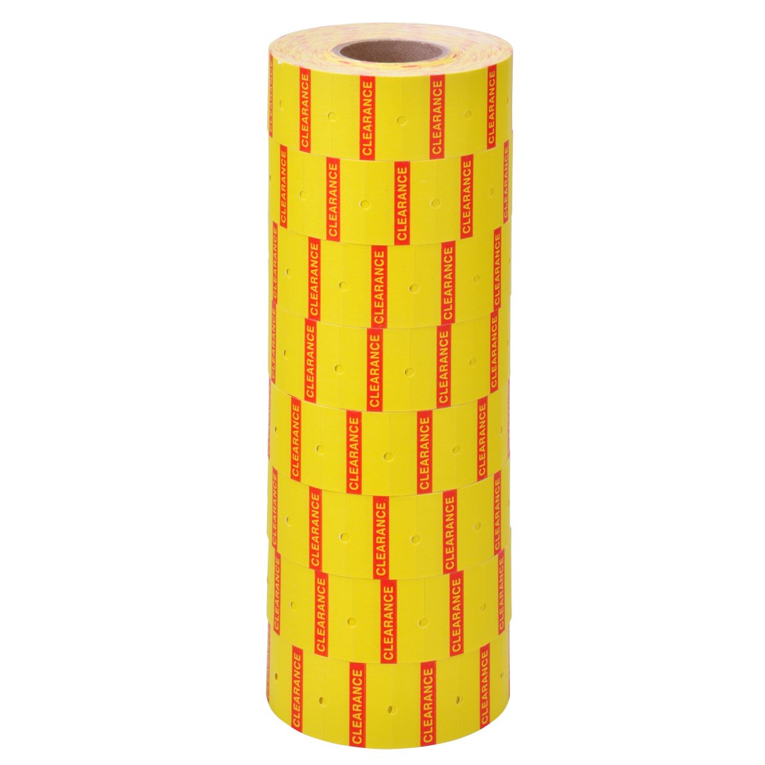 Clearance Removable Adhesive Labels 16-Pack for TowaGL/SpeedyMark4 - Free Ink Roll Included