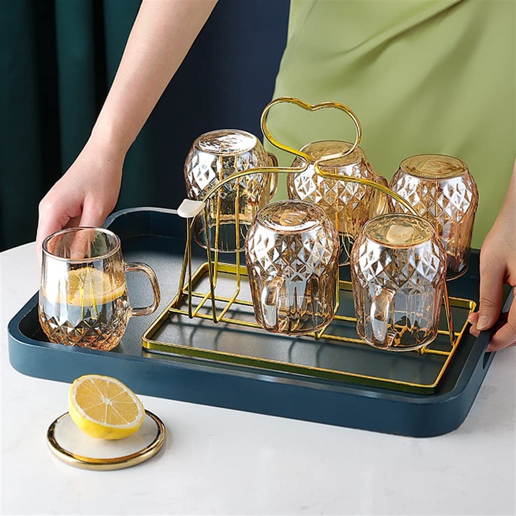 Premium Glass Tea Kettle Set - Heat Resistant & Large Capacity Cold Brew Pitcher - Perfect for Iced Tea, Herbal Infusions & Home Brewing (One Color) - Ideal for Kitchen, Office & Outdoor Use