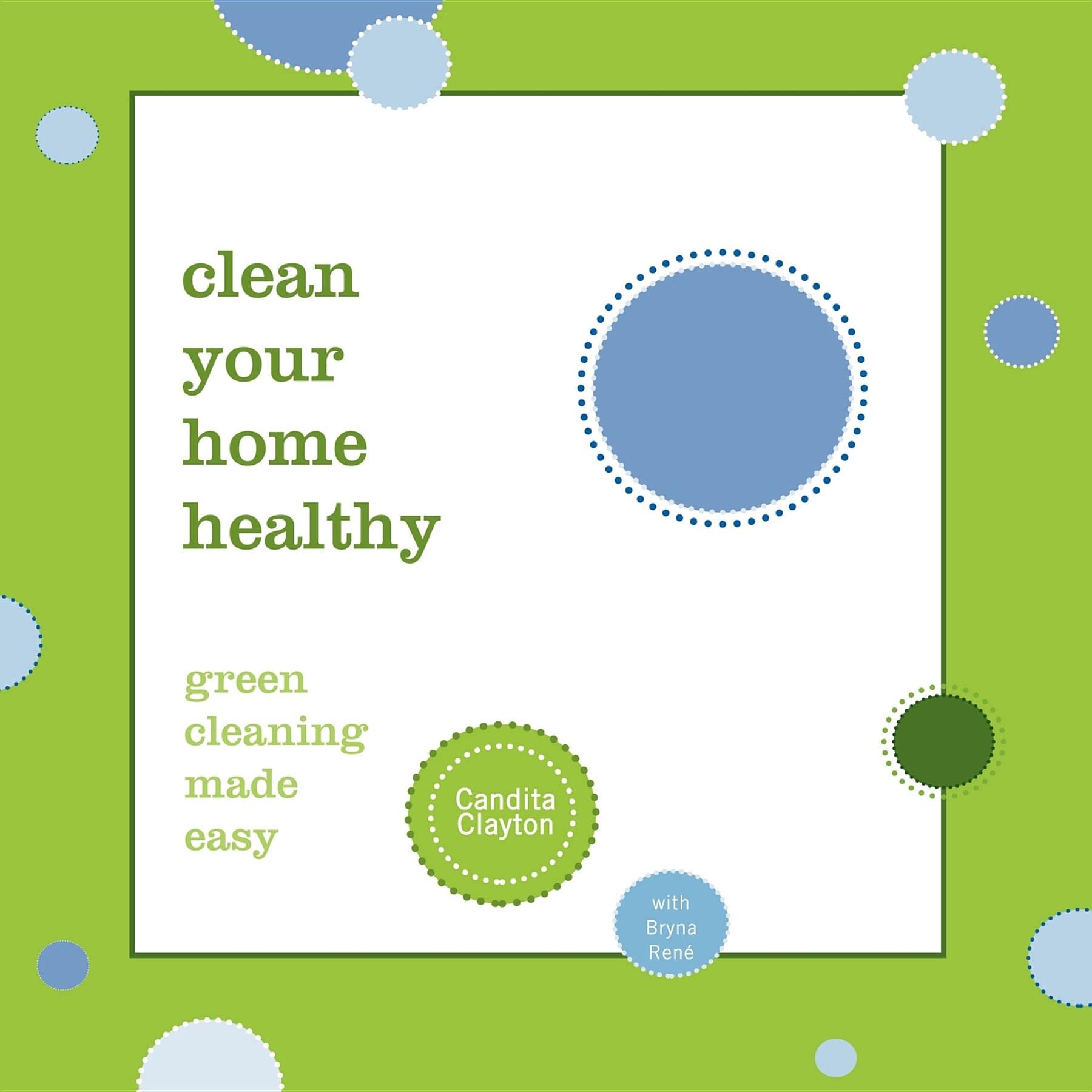 Eco-Friendly Green Cleaning Kit for a Healthy Home - Non-Toxic, All-Natural Cleaning Supplies for Kitchen, Bathroom & Living Areas - Perfect for Daily House Cleaning & Allergy Relief