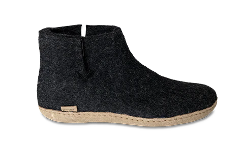 Men's Leather Sole Boots - Comfortable & Durable for Outdoor, Work & Casual Wear | Waterproof & Slip-Resistant