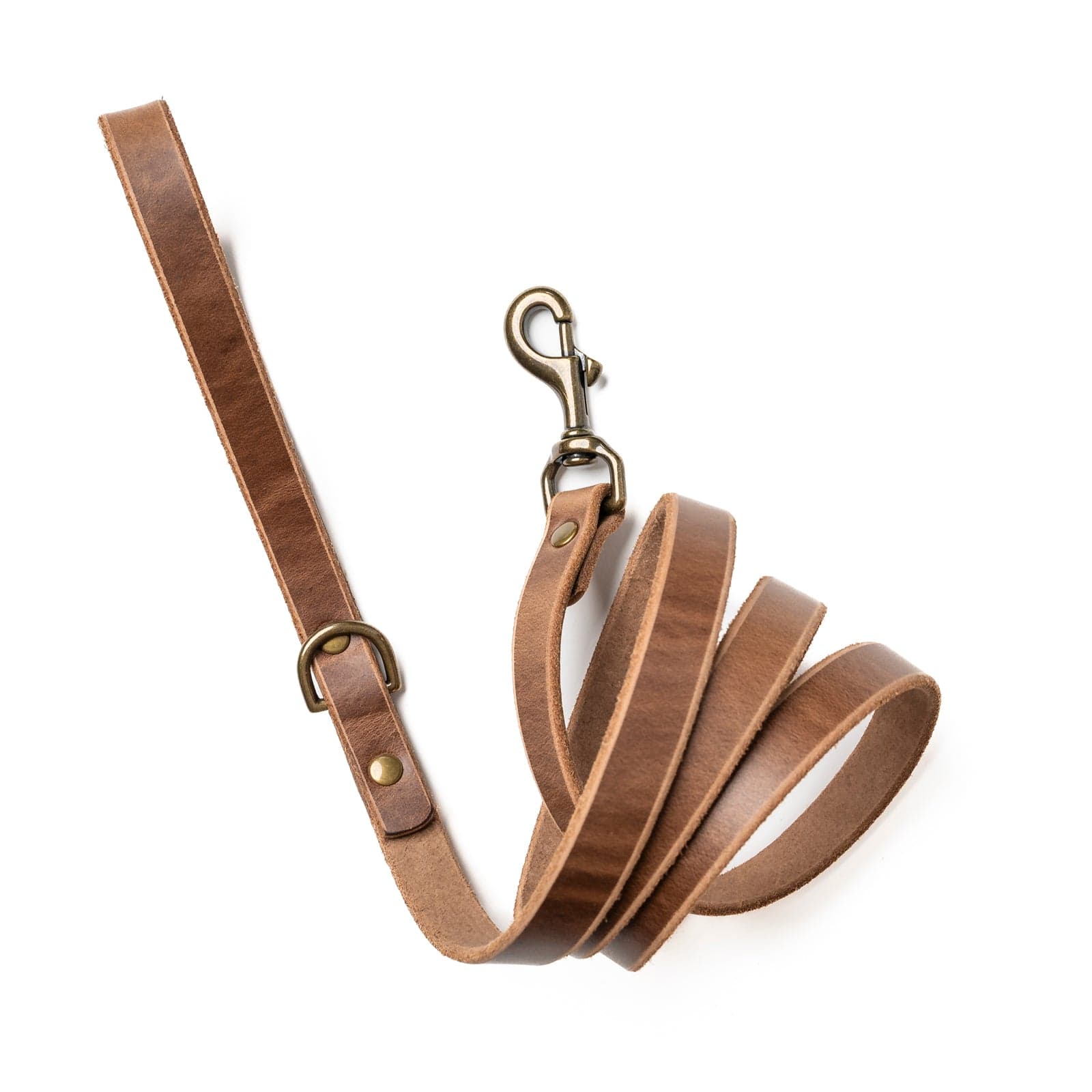 Premium Matching Dog Collar & Leash Set - Natural Leather, Adjustable Pet Walking Accessories for Small Medium Large Dogs - Perfect for Daily Walks, Training & Outdoor Adventures