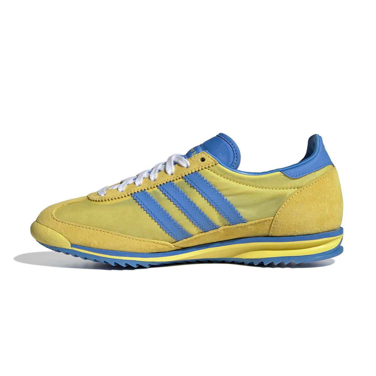 Sporty & Rich SL 72 Sneakers - Light Yellow & Real Blue Colorway | Casual Streetwear Shoes for Men & Women | Perfect for Gym, Running & Everyday Wear