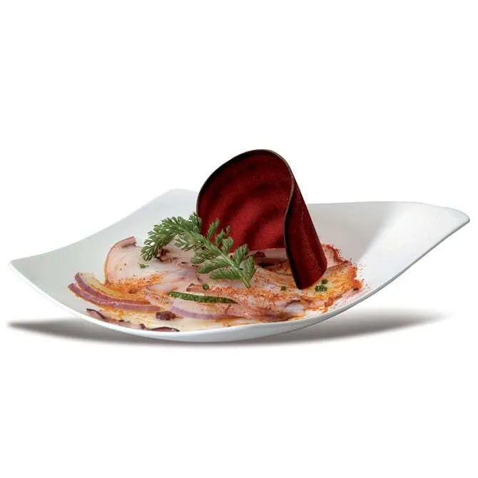 Premium Plastic Tasting Plates - Durable & BPA-Free Appetizer Plates for Cheese, Charcuterie, Desserts - Perfect for Parties, Catering & Wine Tastings