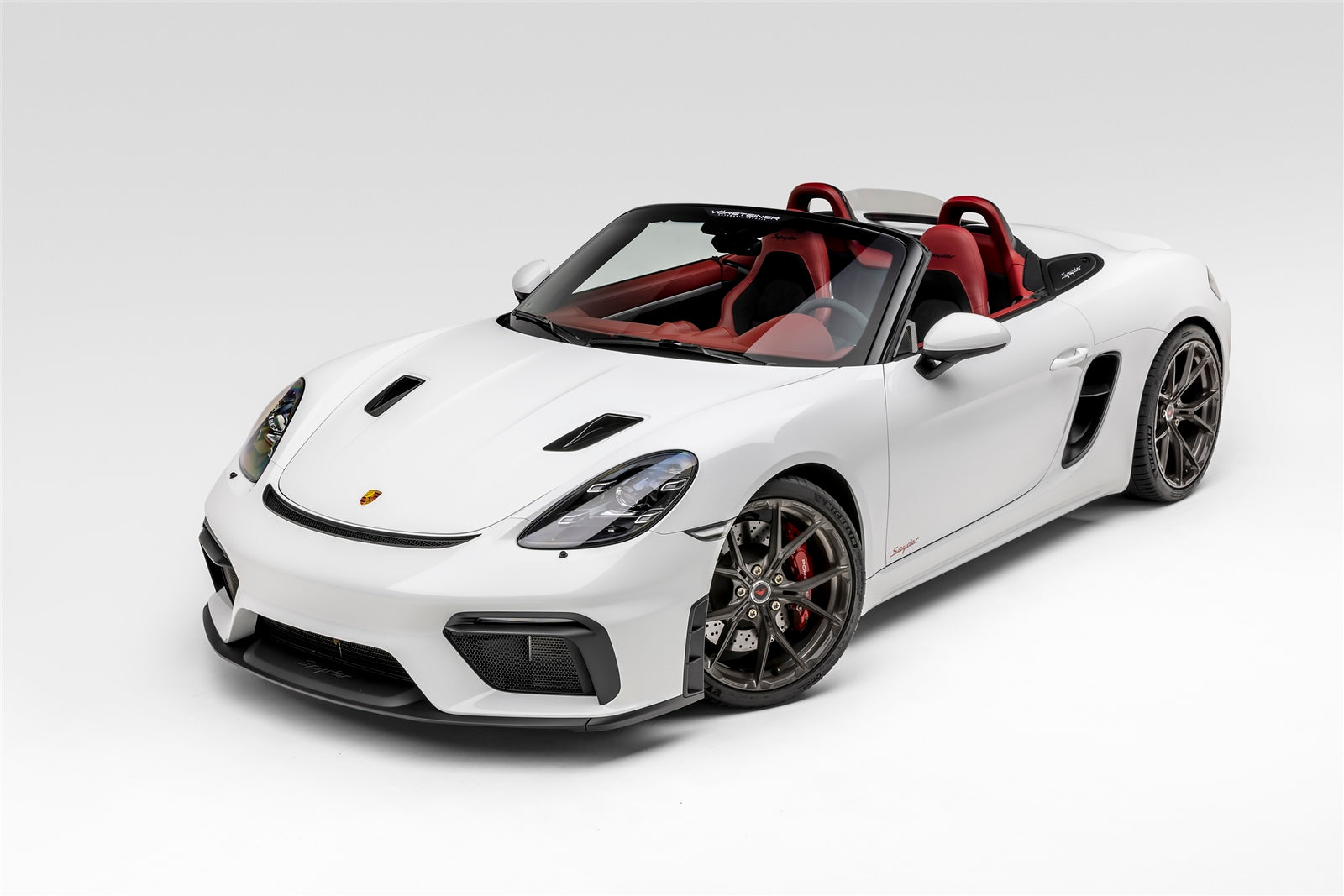 Porsche 718 Spyder VFA 103 Diecast Model Car - 1:18 Scale Collectible Toy for Adults & Kids - Perfect for Display, Gifts & Car Enthusiast Collections