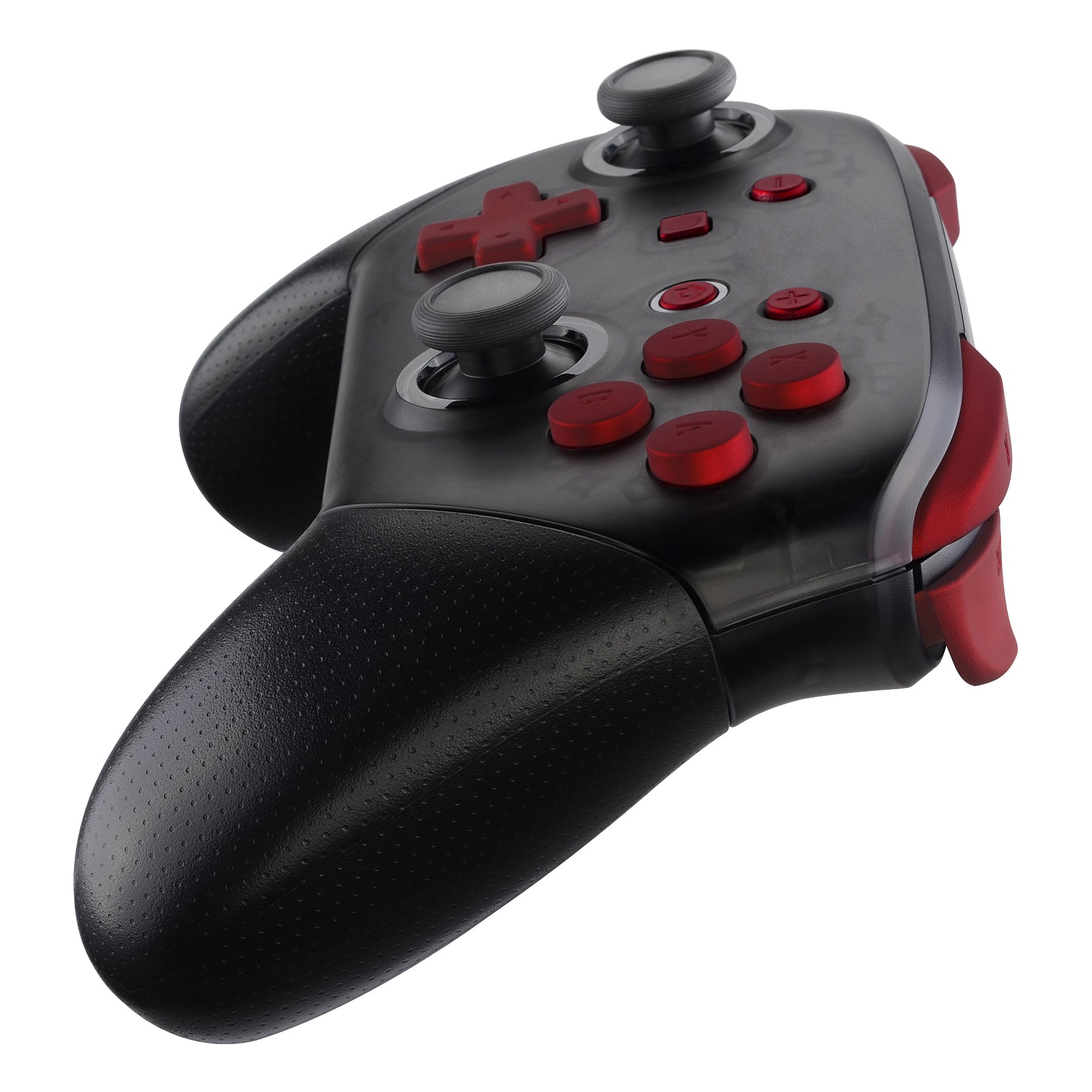 eXtremeRate DIY Replacement Full Set Buttons for Nintendo Switch Pro Controller - Scarlet Red (KRP302) | Custom Gaming Upgrade for Enhanced Performance & Comfort