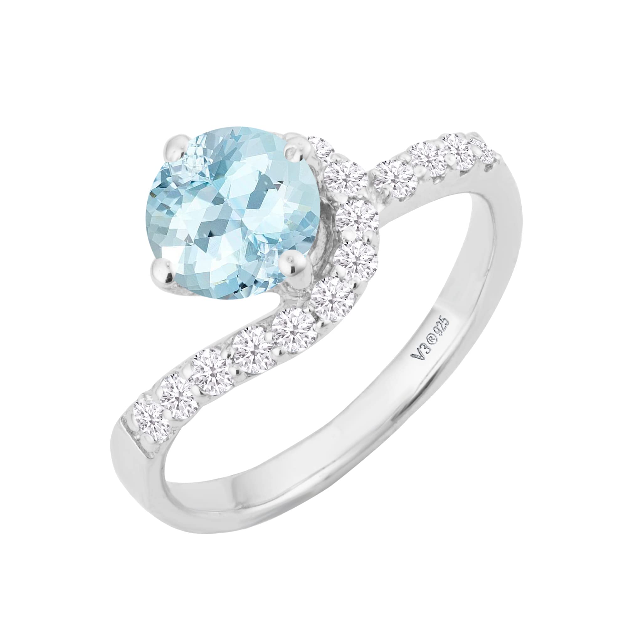 Promise Ring Sterling Silver - Elegant & Durable 925 Silver Ring for Women, Perfect for Anniversaries, Engagements & Romantic Gifts