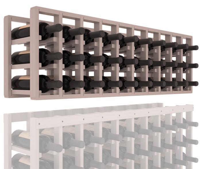 InstaCellar 10 Column Standard Extender Rack - Expandable Wine Rack Organizer for Kitchen, Pantry & Cellar Storage - Perfect for Wine Bottles, Spice Jars & Canned Goods