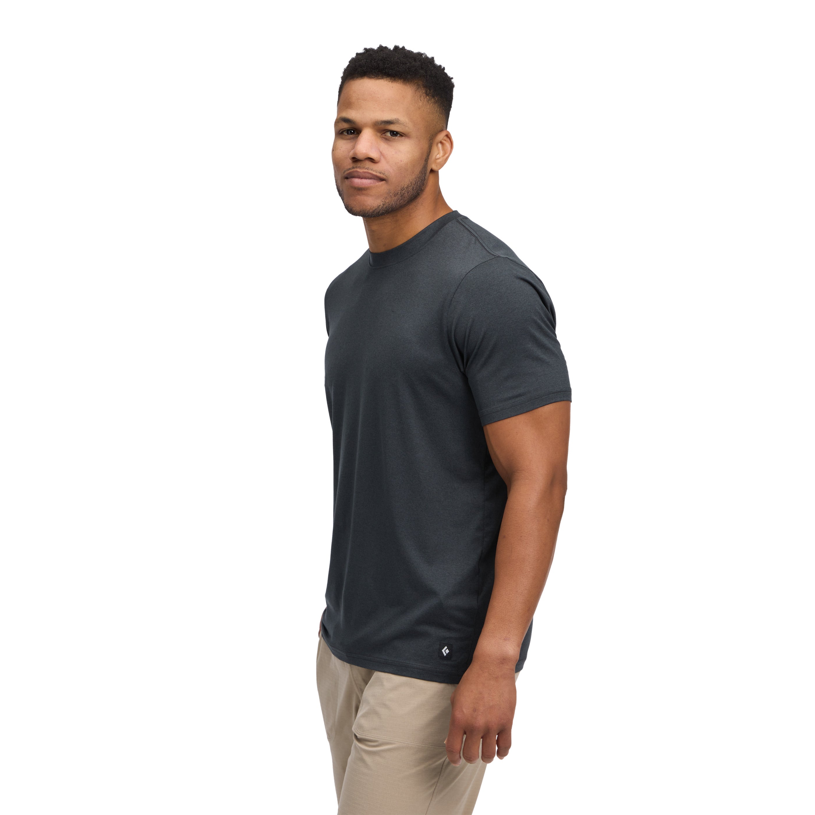 Men's Circuit Short Sleeve T-Shirt - Breathable Cotton Casual Tee for Gym, Running & Everyday Wear