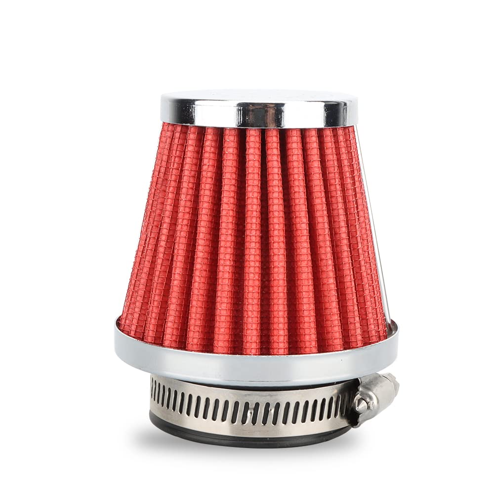 NIBBI Universal 48mm Air Filter for Dirt Bike, Pit Bike, GY6, ATV - High Performance Replacement Air Filter for Off-Road Vehicles & Scooters - Perfect for Trail Riding, Racing & Outdoor Adventures