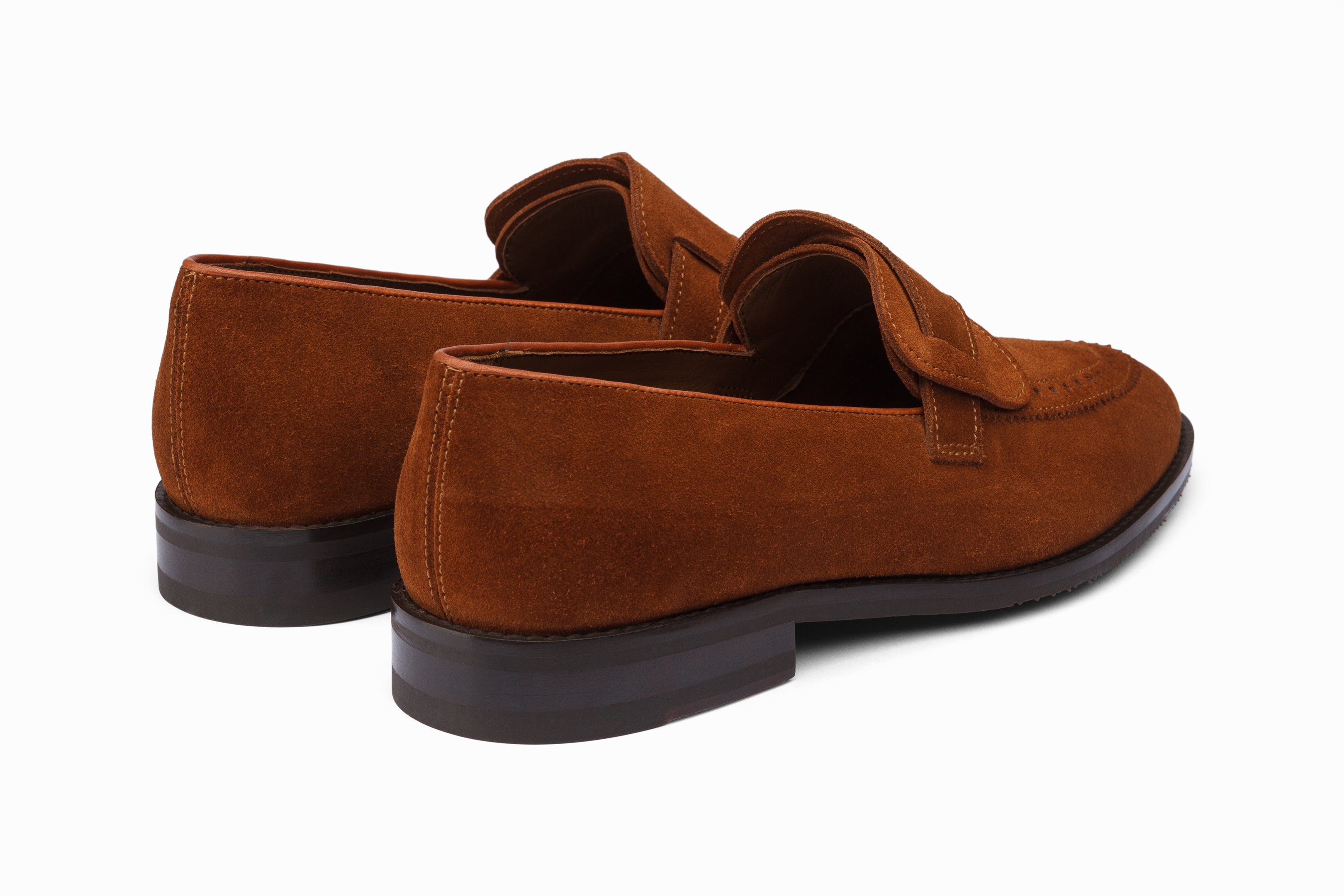 Stylish Brown Suede Butterfly Loafers for Women - Comfortable Slip-On Casual Shoes for Office, Travel & Everyday Wear