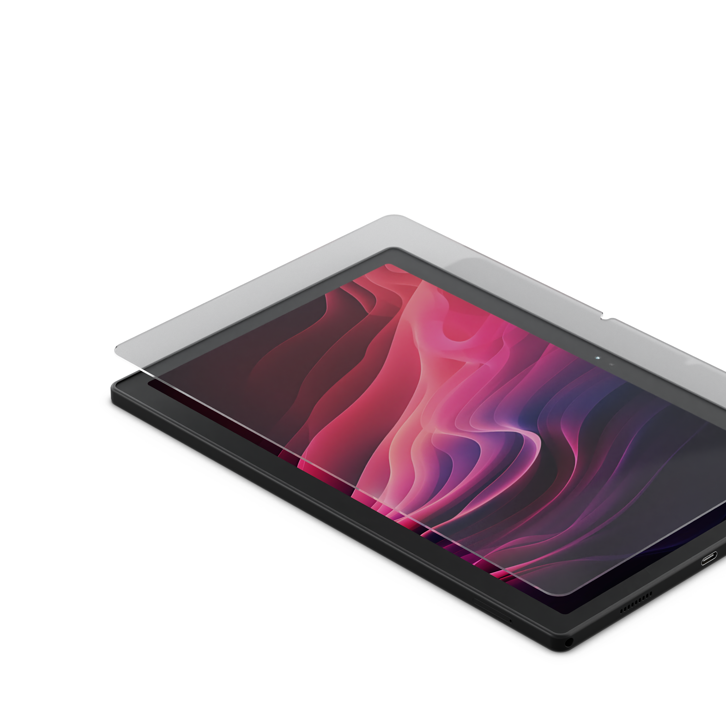 Tempered Glass Screen Protector for Samsung Galaxy Tab A9+ - HD Clear, Anti-Scratch, Bubble-Free - Perfect for Work, Study & Entertainment