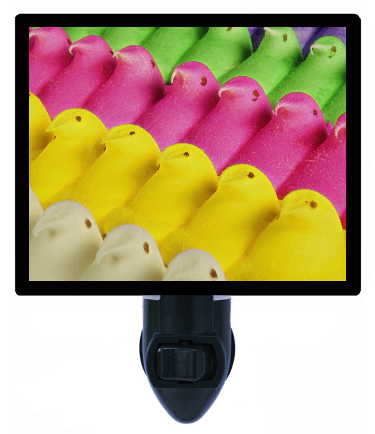 Easter Candy LED Night Light - Peep Parade Holiday Decor for Kids Room, Nursery, Bedroom | Perfect for Easter, Halloween, Christmas & Other Festive Celebrations