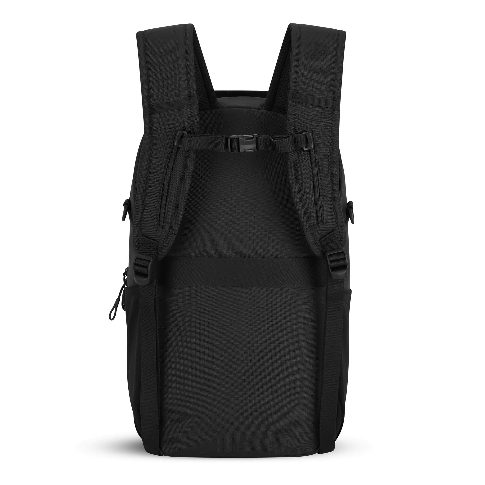 Sherpani Camden Convertible Backpack Tote - Travel Laptop Backpack Purse for Women, Fits 15 Inch MacBook/PC, Water-Resistant & Lightweight (Raven Black) - Perfect for Work Commute, College Campus & Airplane Travel