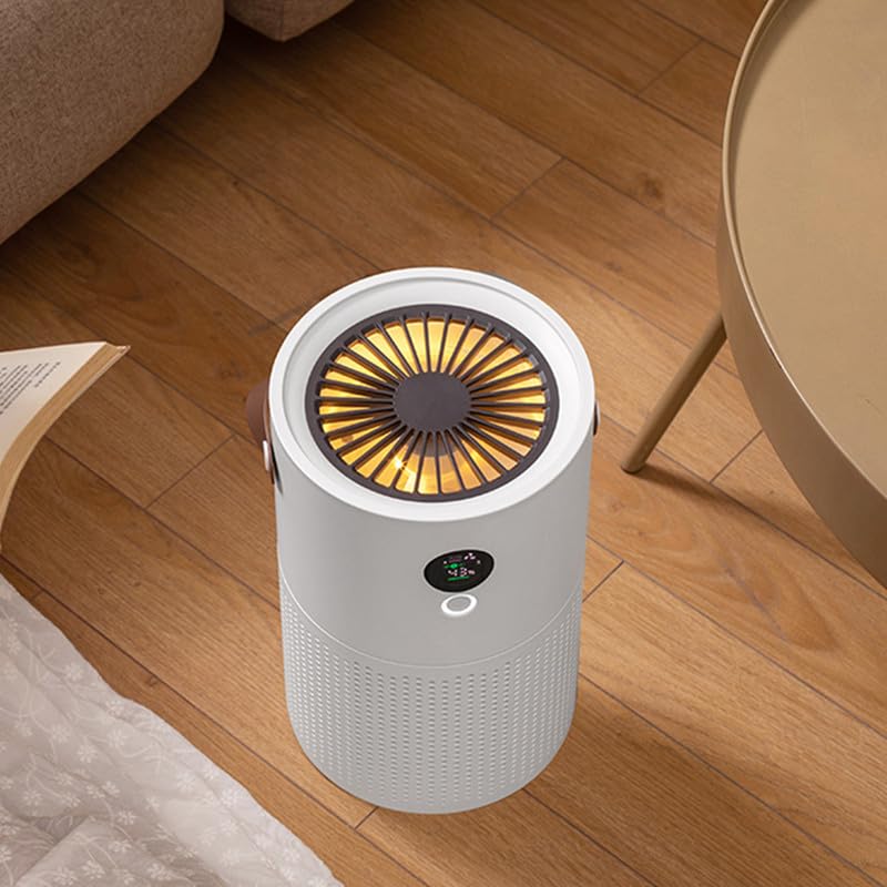 Essential Air Purifier - Eliminates 99.7% of Air Pollutants | Advanced HEPA Filtration System for Home | Perfect for Allergy Relief & Cleaner Indoor Air