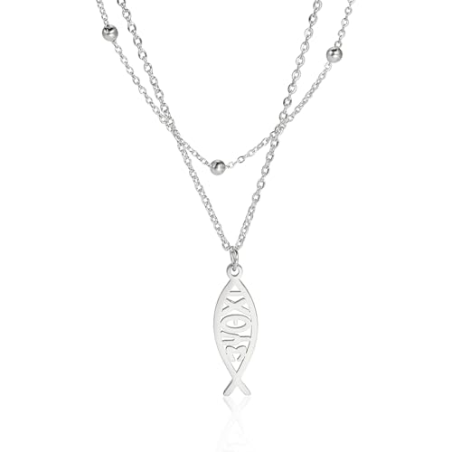 Jesus Fish 2 silver
