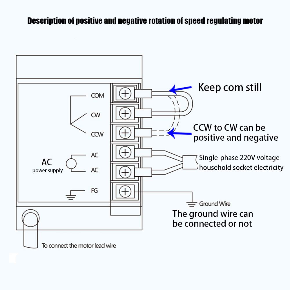 110V 90W High Torque AC Gear Motor with Speed Controller (0-13.5 RPM) - Single-Phase Electric Gear Reducer Motor 24Nm for Industrial Machinery, Conveyor Systems & Automation Equipment