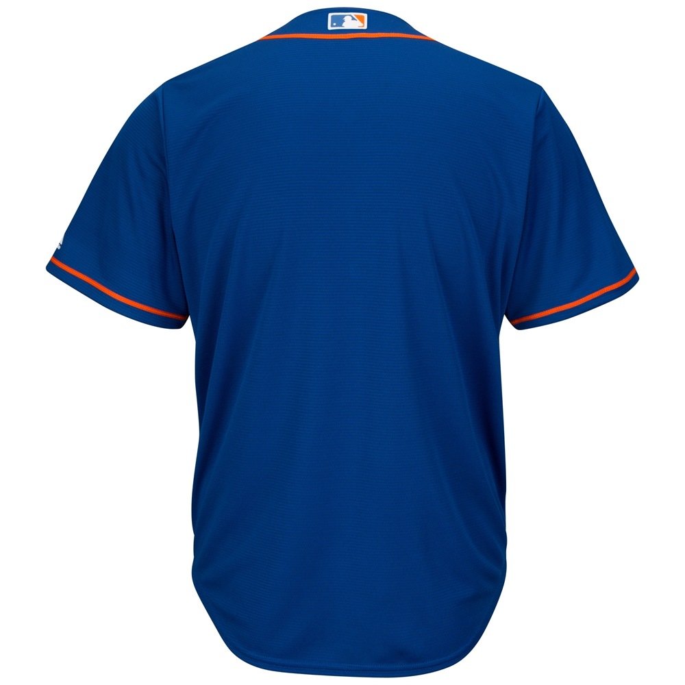 New York Mets Alternate Blue Cool Base Jersey for Men - Small Size | Authentic MLB Baseball Jersey for Fans & Players | Perfect for Games, Tailgating & Collectibles