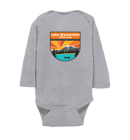 2021 Lake Wenatchee Infant Long Sleeve Bodysuit - Soft Cotton Baby Onesie for Newborns & Toddlers - Perfect for Family Outings, Photo Shoots & Everyday Comfort