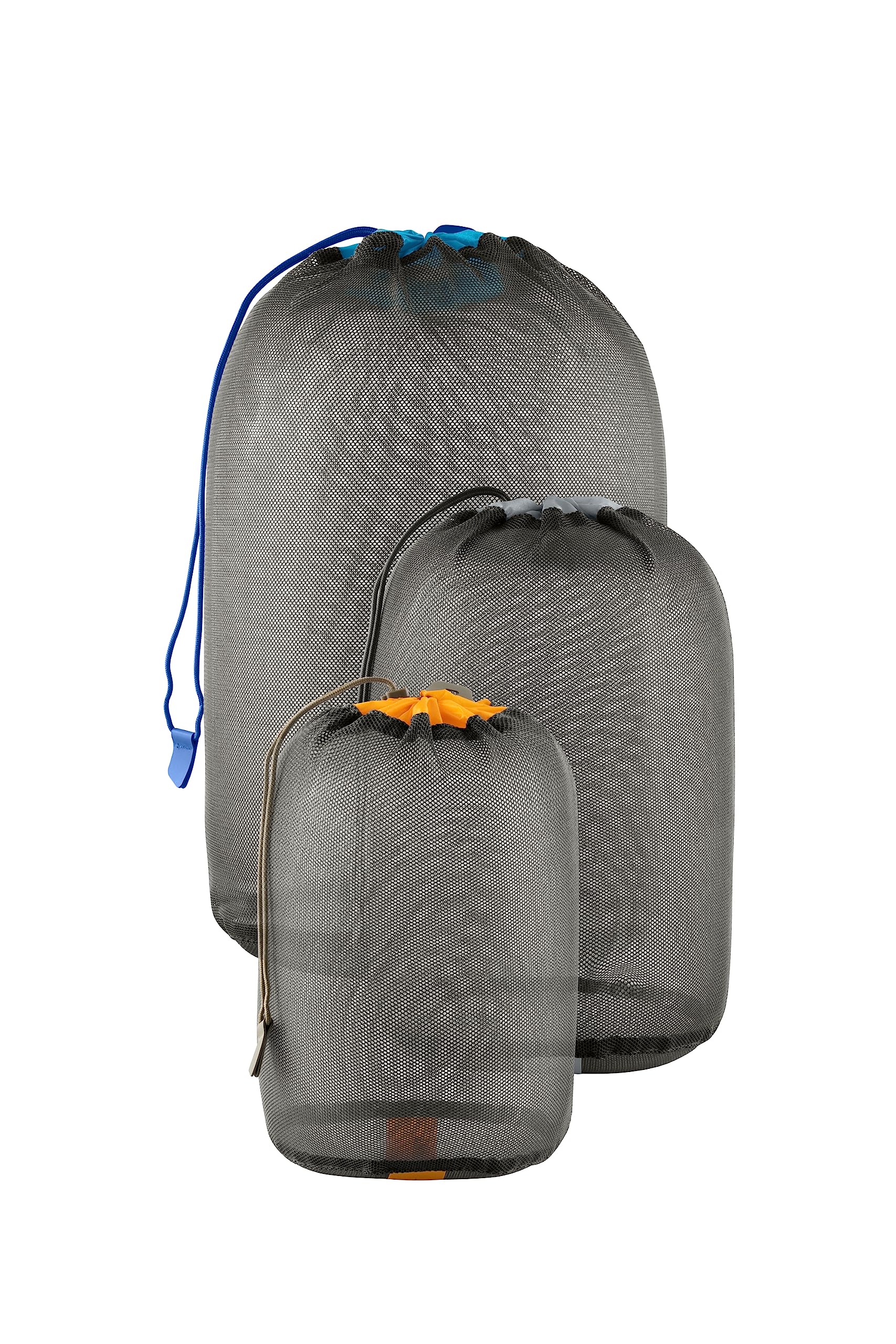 Sea to Summit Ultralight Mesh Stuff Sack 3-Piece Set - Compact Organizer for Camping, Hiking & Travel Gear Storage