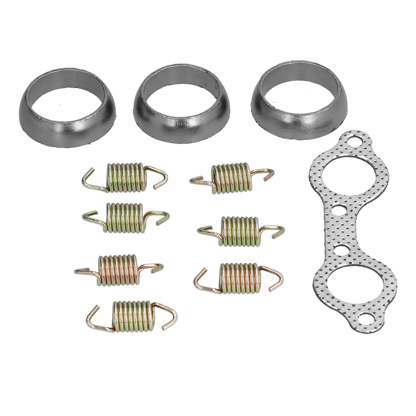 3610047 High-Performance Metal Exhaust Pipe Manifold Gasket - Noise Reduction & Leak Prevention - Perfect for Car Engine Upgrades & Performance Enhancement