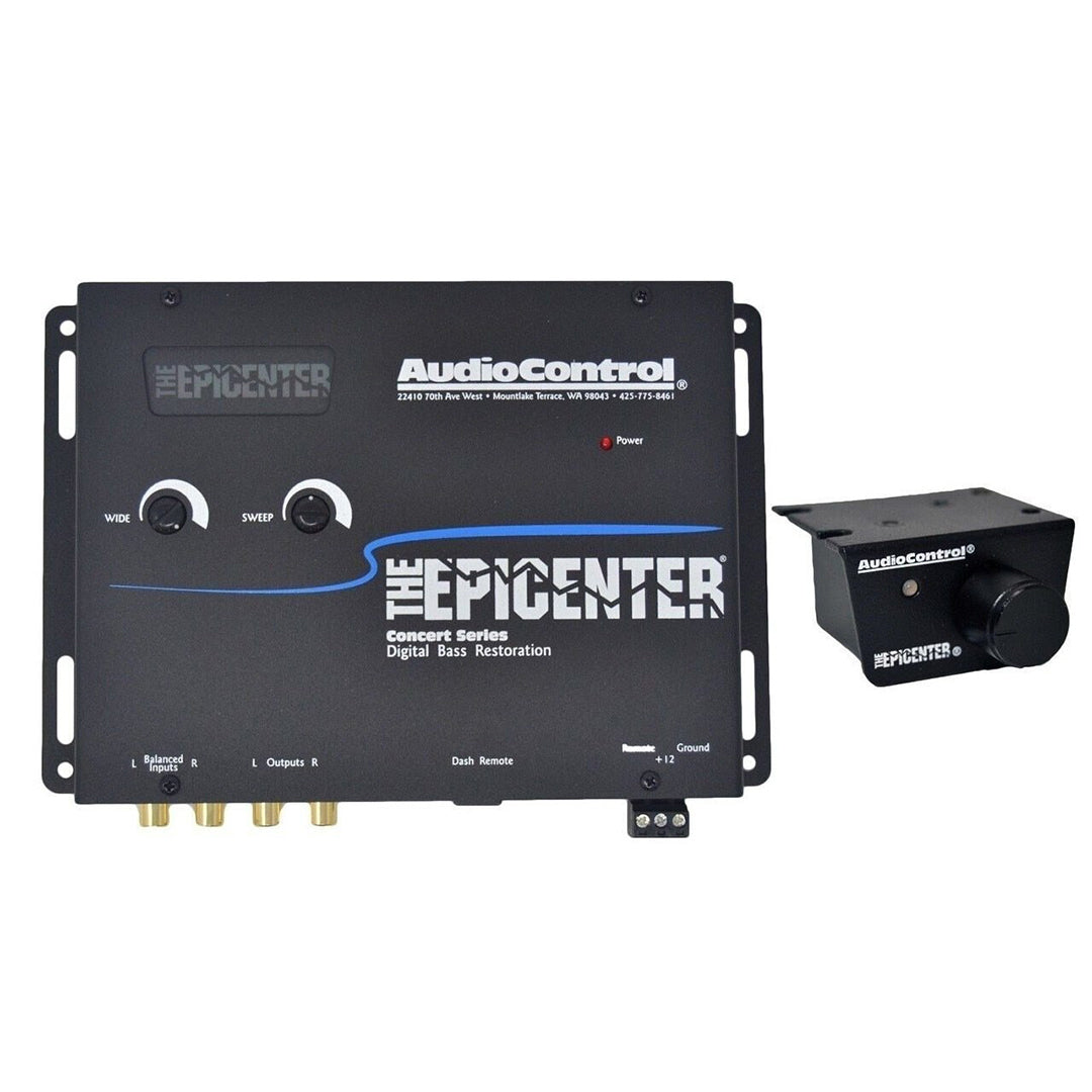 AudioControl Epicenter Digital Bass Restoration Processor - Black | Car Audio Bass Booster for Enhanced Sound Quality | Perfect for Car Audio Systems & Home Theater Setups