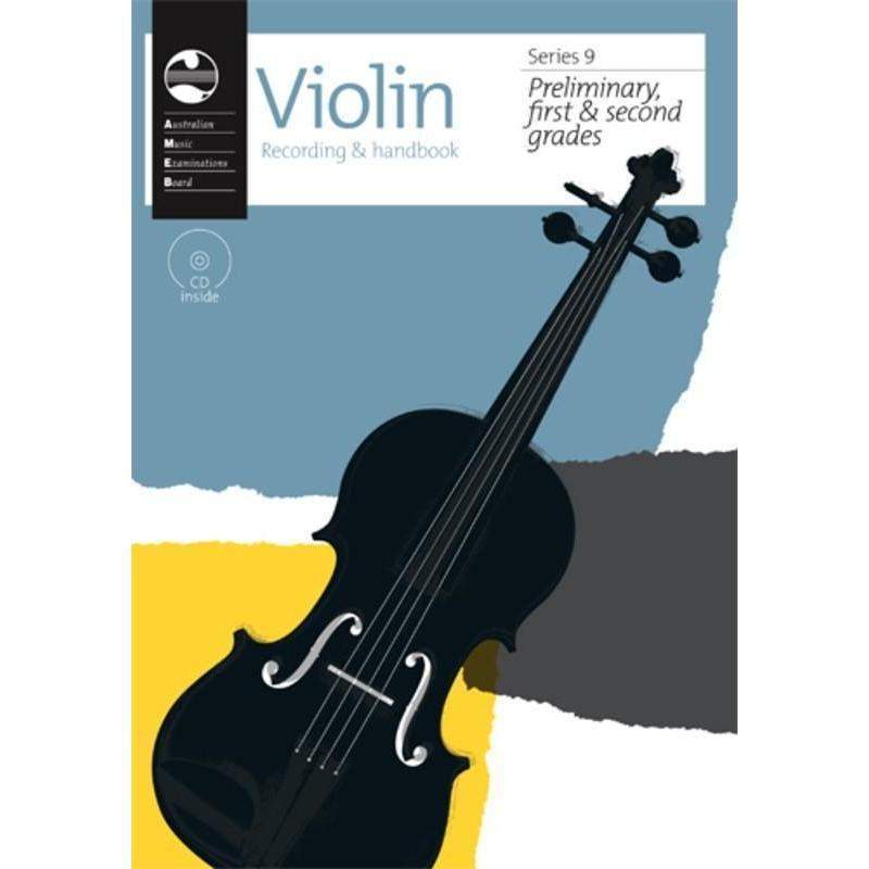 Ameb Violin Preliminary to Grade 2 Series 9 with CD & Handbook - Complete Violin Learning Kit for Beginners to Intermediate Students | Perfect for Music Lessons, Practice & Exams