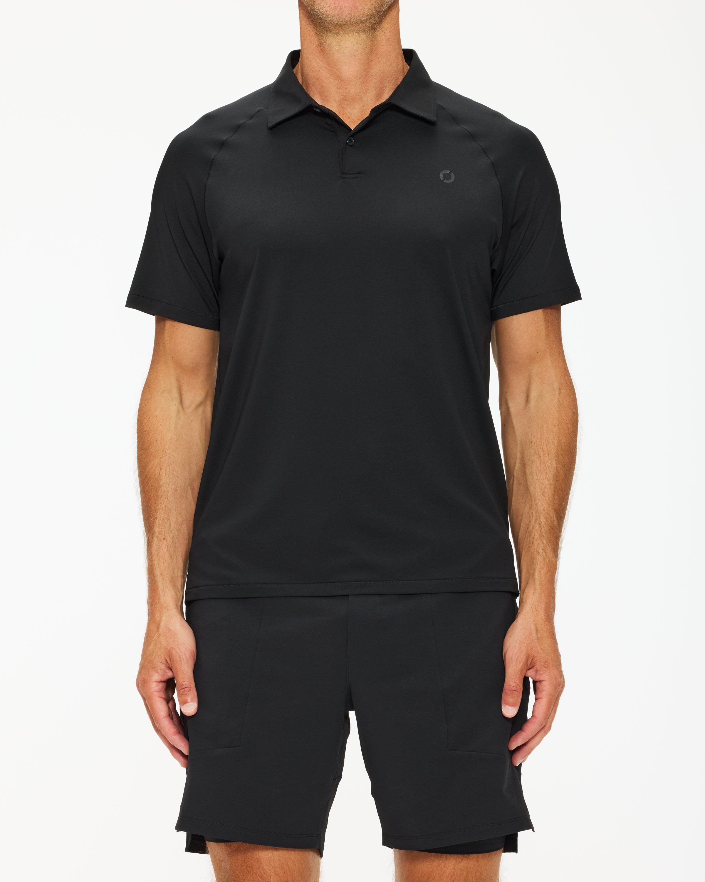 Equinox Active Polo Shirt for Men - Moisture Wicking, Breathable & Quick-Dry Performance Golf Shirt - Perfect for Golf, Tennis & Outdoor Sports
