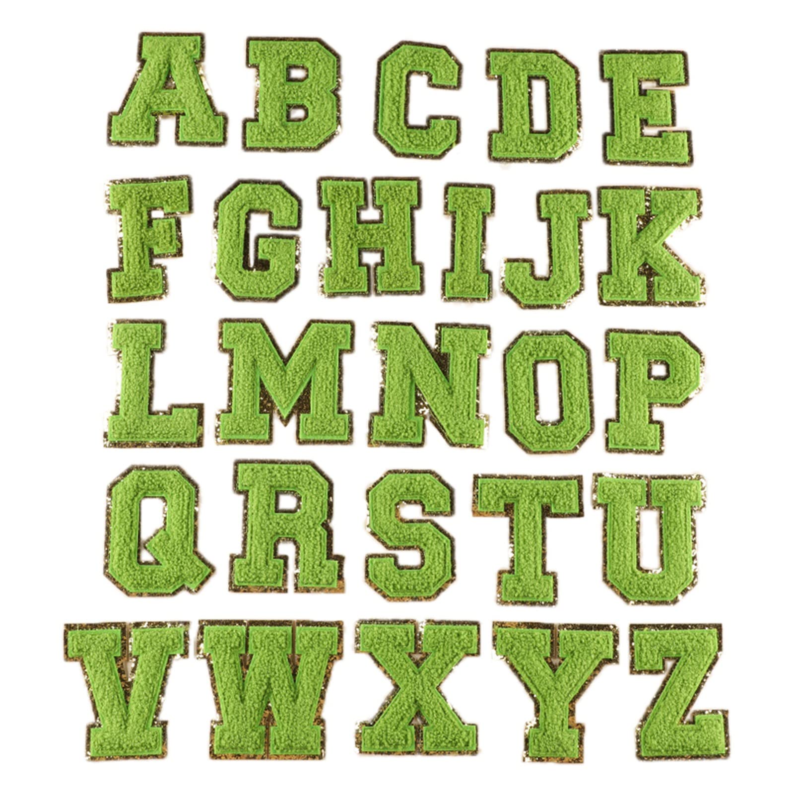 Custom Embroidered Clothing Labels & Patches - Personalized Letter Embroidery Badges for DIY Crafts, Towels & Apparel (Medium Size) | Perfect for Sewing Projects, Gift Tags & Fabric Decorations
