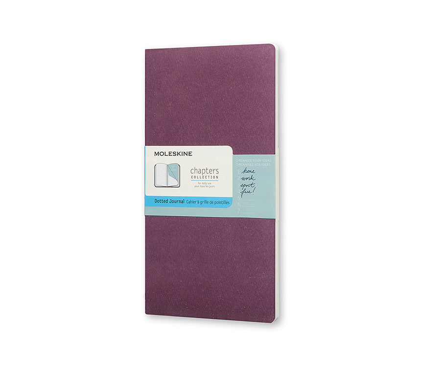 Moleskine Chapters Journal - Dotted Notebook with Soft Cover for Writing, Sketching & Note Taking | Perfect for Students, Artists & Professionals