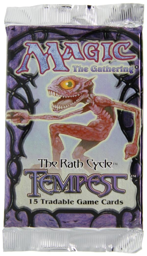 Magic the Gathering Tempest Booster Pack - 15 Random Trading Cards for MTG Players | Perfect for Collectors, Deck Building & Game Nights