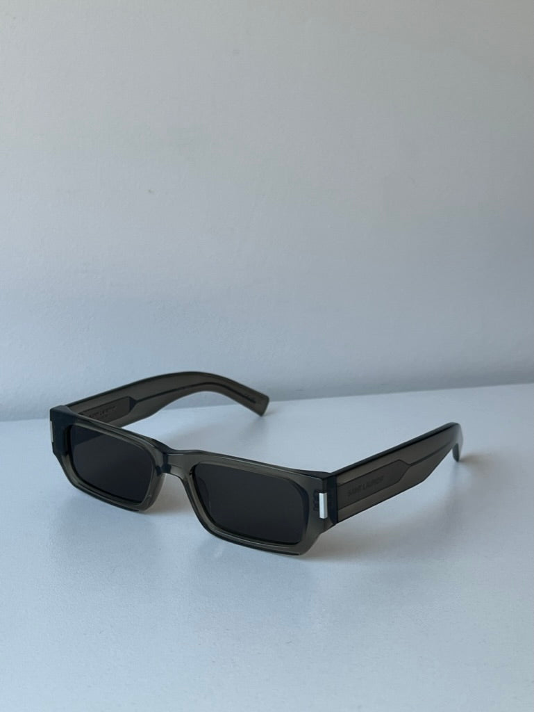 Saint Laurent SL660 Sunglasses in Khaki - Luxury Polarized UV Protection for Women & Men | Perfect for Beach, Driving & Outdoor Fashion