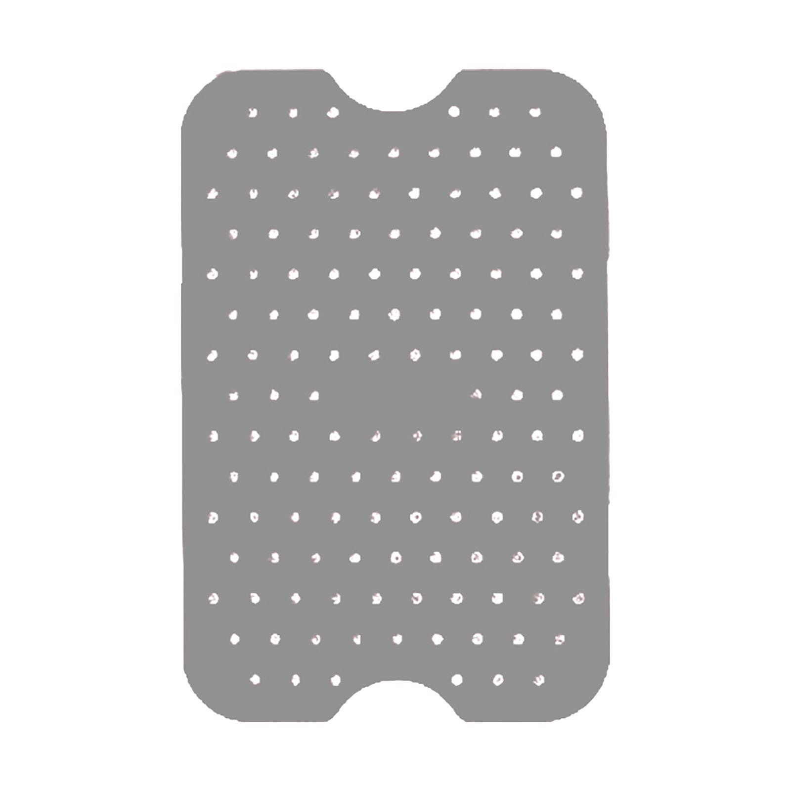 WujiJia Reusable Silicone Air Fryer Liners - 8-Inch Rectangle Non-Stick Baking Mat for Air Fryers | Easy Clean, Waterproof & Oil-Proof Parchment Paper Replacement | Perfect for Cooking French Fries, Chicken Wings & Vegetables