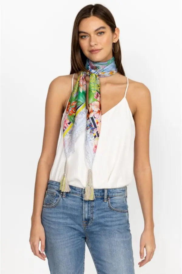 Stylish Cozumel Scarf - Lightweight & Soft Fashion Accessory for Women - Perfect for Travel, Beach, and Everyday Wear