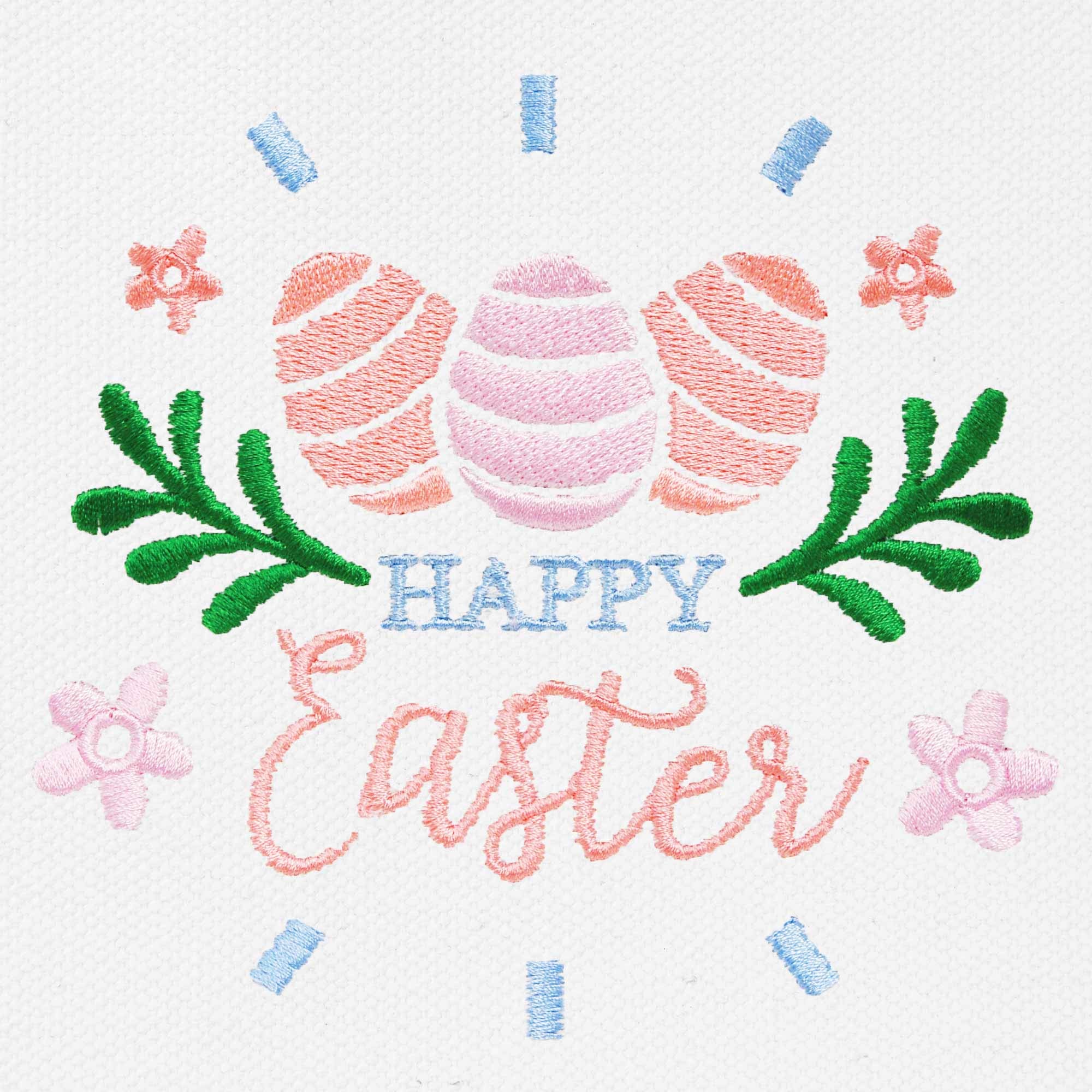 Easter Tote Bag for Women - Premium Embroidered Classic Shoulder Bag - Perfect for Easter Gifts, Church, Spring Outings & Shopping
