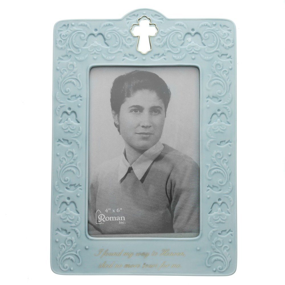Heaven Memorial Frame - Personalized Photo Display for Loved Ones | Perfect for Home Decor, Funeral Tributes & Keepsake Gifts